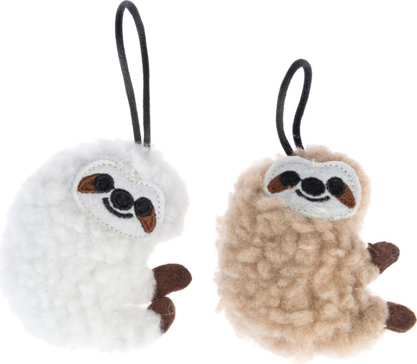 kattelekesett dovendyr med kattemynte - 2-pakning