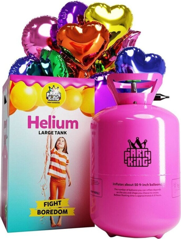 Helium På Tub - 30 Ballonger