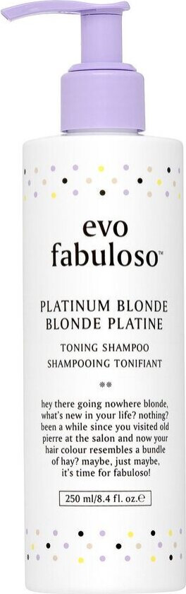 Evo Fabuloso Platinum Blonde Shampoo 250ml