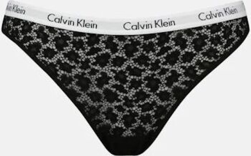 Calvin Stringtruse med blonder  Hvit Unisex 52 mm