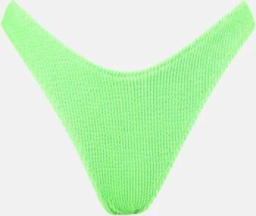 High Leg Rib Swim Bikinitruse Grønn Female M