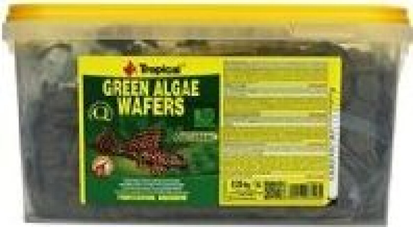 Bilde av GREEN ALGAE WAFERS 5 L. / 2,25 KG.