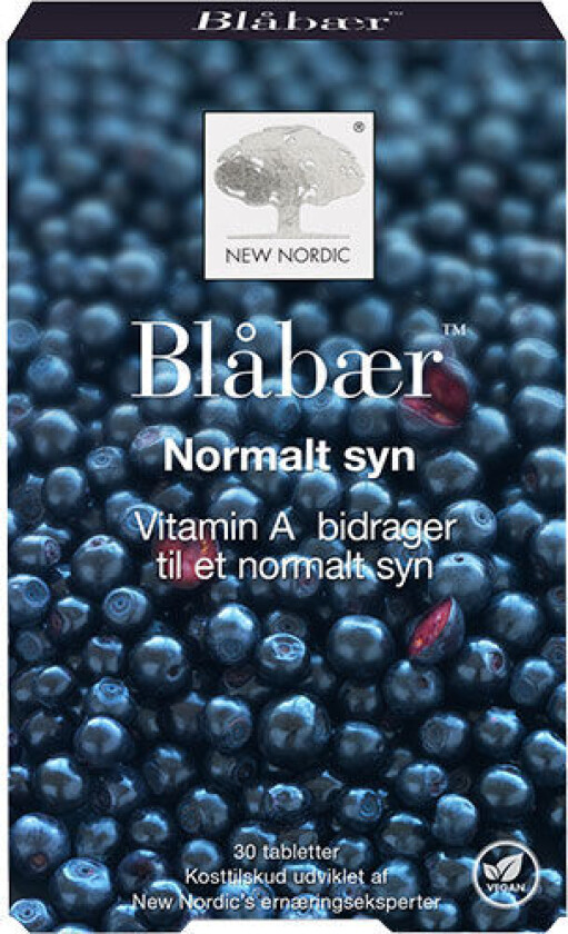 Blåbærpillen - 30 Tabletter