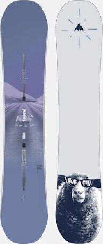 Yeasayer Flat Top Snowboard Grå Unisex L