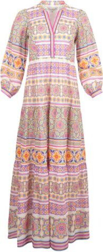 Bilde av Elspeth Long Dress - Pink S