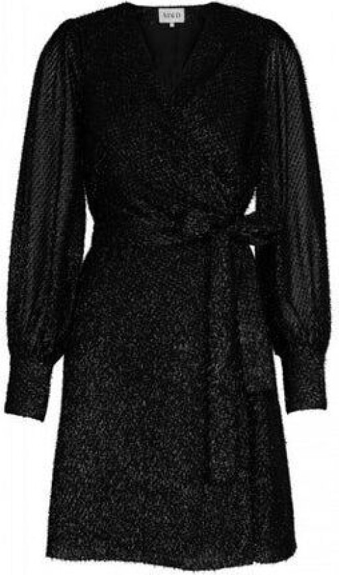 Helene Wrap Dress - Black