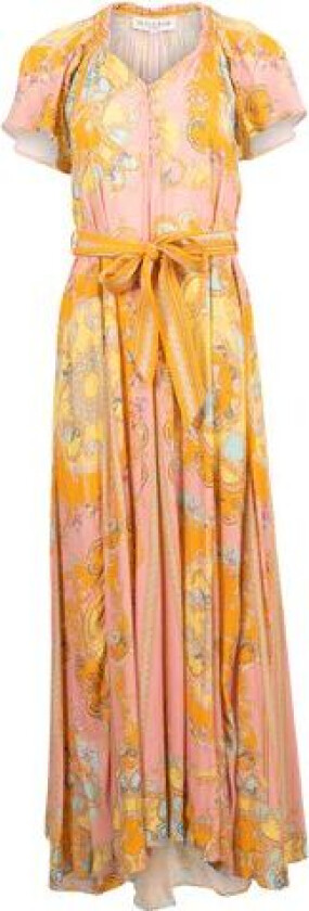 Feya Long Dress - Pink M