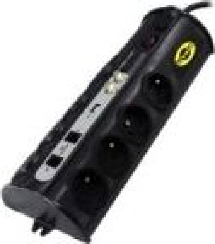 Orvaldi ORV-8PL Overspenningsvern for hjemmet med 1xUSB 3.0-lader (3m)
