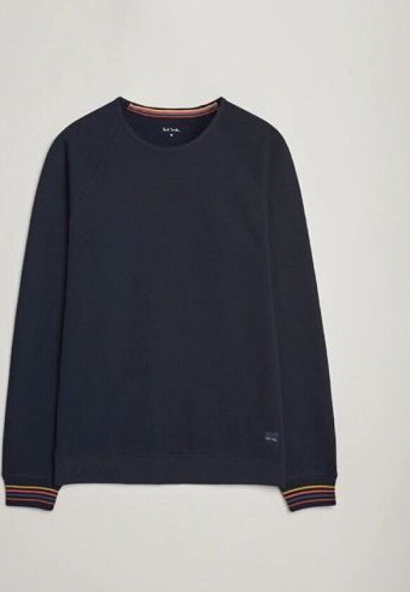 Artist Rib Crew Neck Sweatshirt Navy