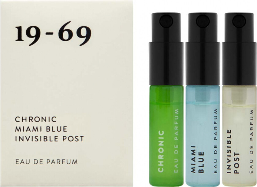 The Collection Three EdP (3 references). Miami Blue, Invisible Post, Chronic (3 x 2,5 ml)