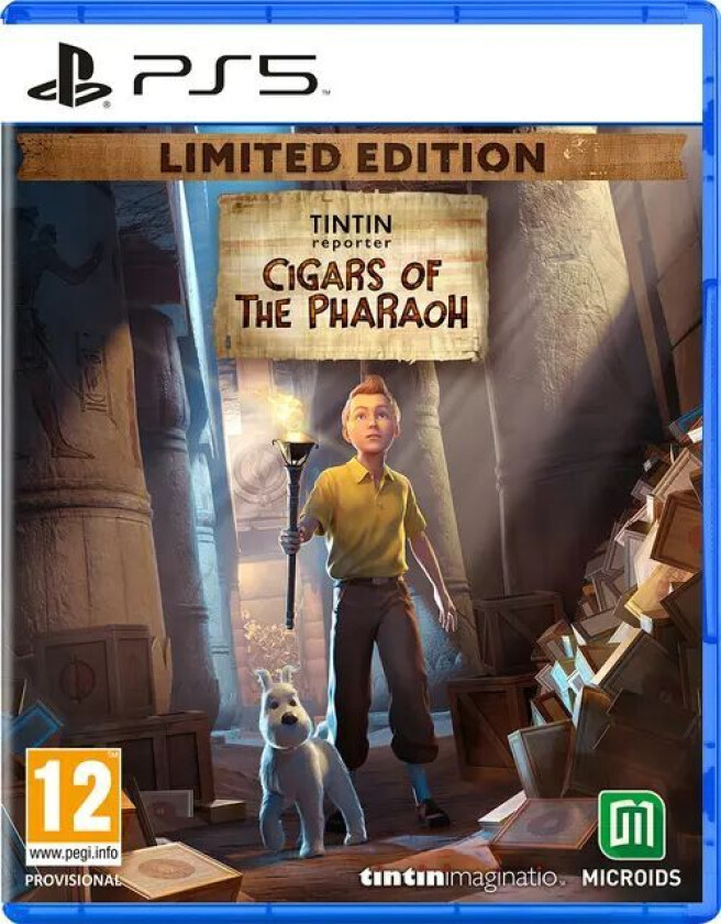 PS5 Tintin Reporter Cigars of the Pharaoh