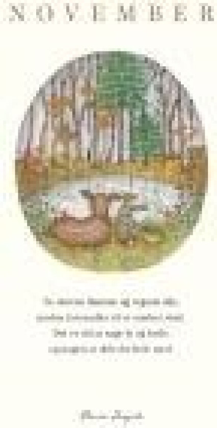 November – Året plakat Elvira Fragola