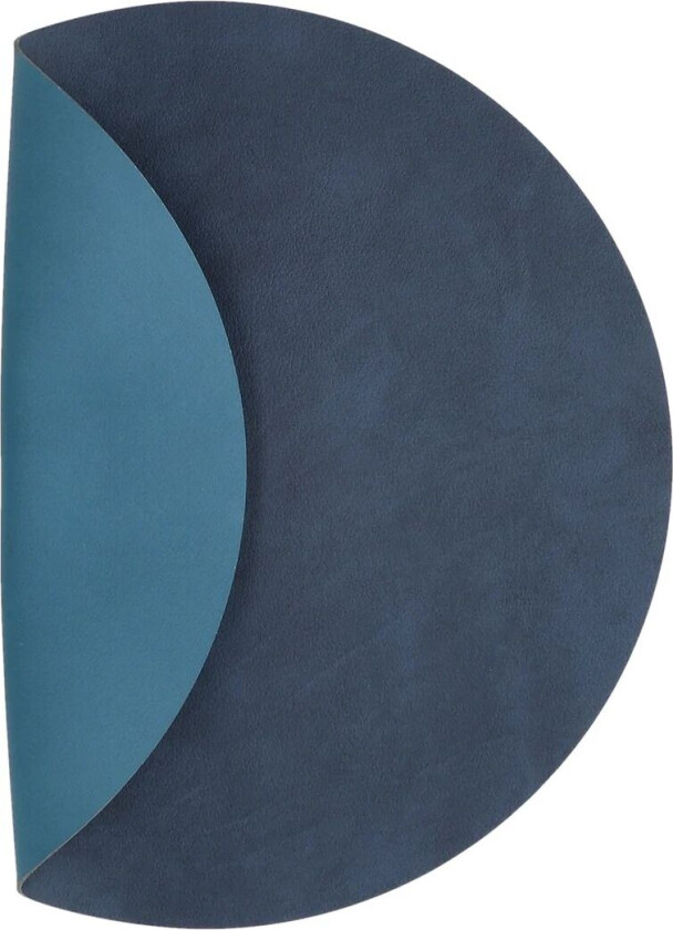 Lind DNA Nupo spisebrikke circle vendbar M 1 stk. Midnight blue-petrol