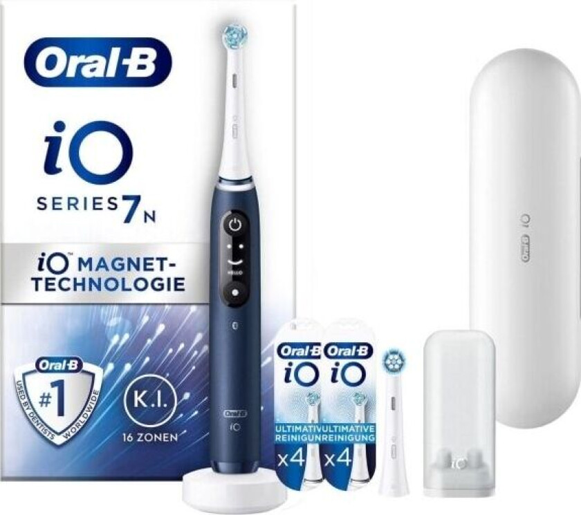 Elektrisk tannbørste Oral-B iO Series 7 - tooth brush - sapphire blue