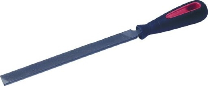 Bilde av ERGO 4-144-08-2-2, Fil, Flate mapper, Mellom grov og 2. kutt, Black,Orange, Ergonomisk, Grep som ikke glir, 20 cm