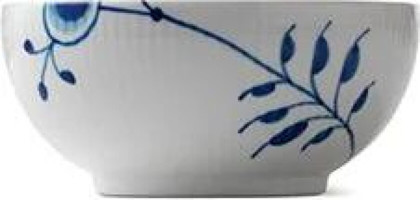 Blue Fluted Mega bolle Diameter 15 cm