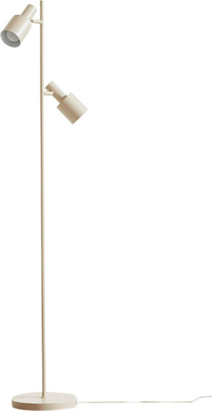 gulvlampe Ovelia, beige