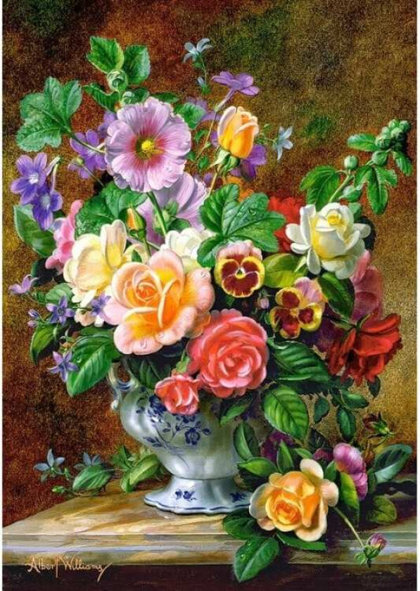 Castorland Flowers in a Vase Puslespill 500 stykker Flora