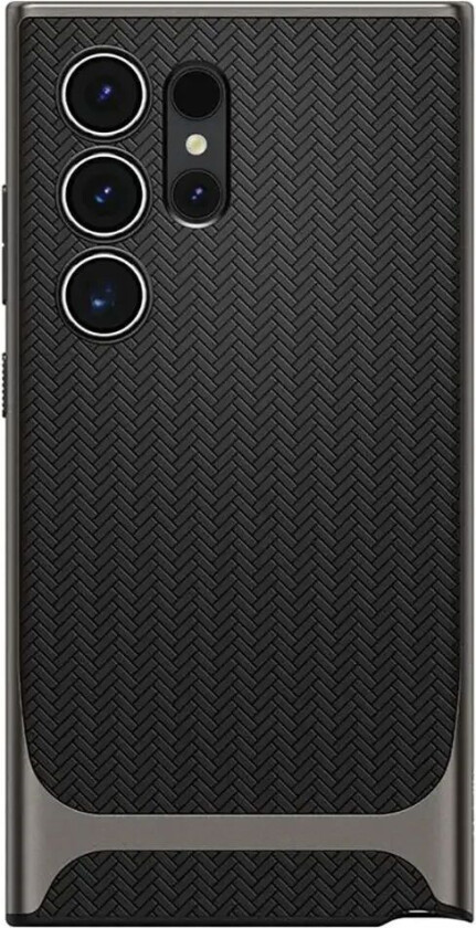 Samsung Galaxy S24 Ultra Case Neo Hybrid Deksel - Gunmetal