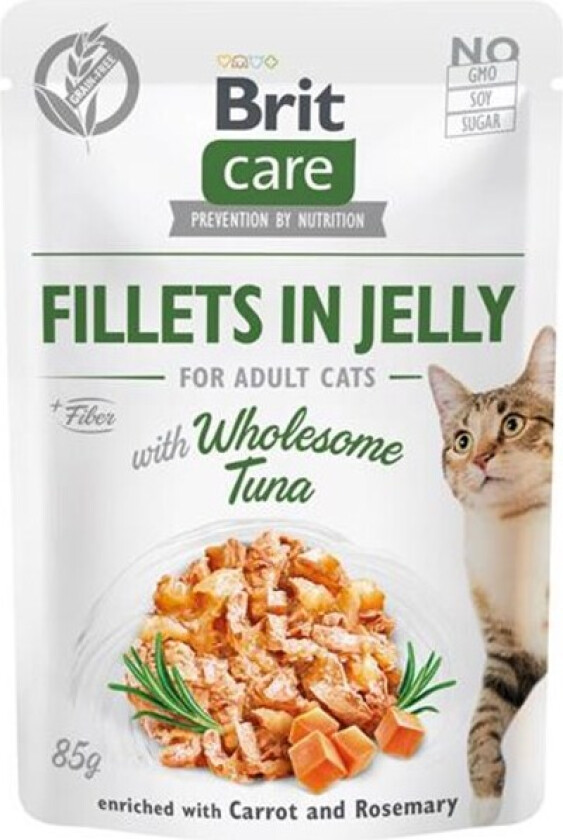 Brit Care Cat Jelly tunfisk filé i gelé 85 g