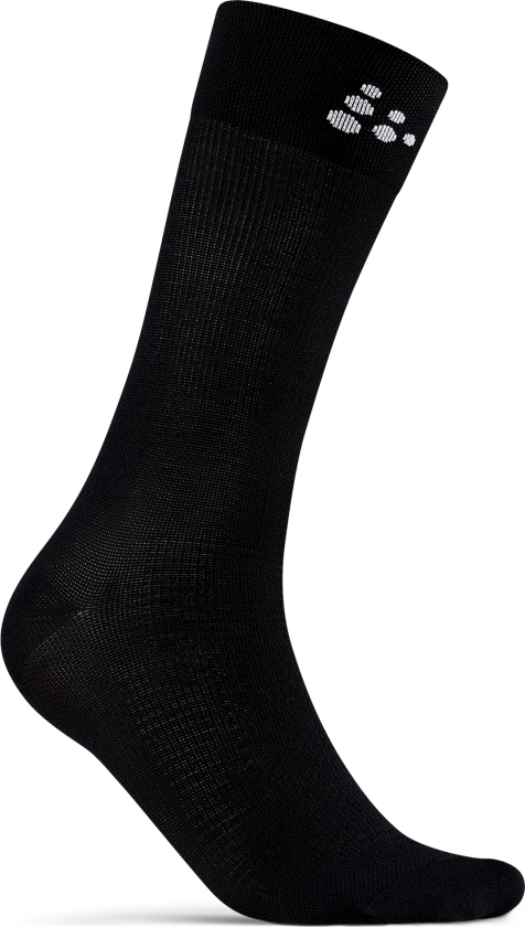 Core Endure Bike Sock 43/45, Black/White