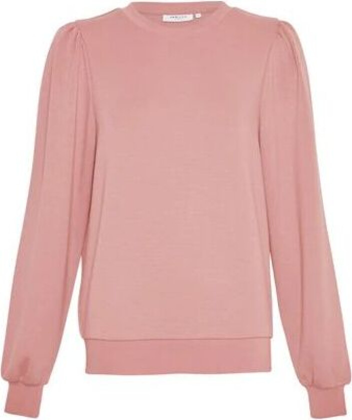 Ima Puff Sweatshirt - Ash Rose XS