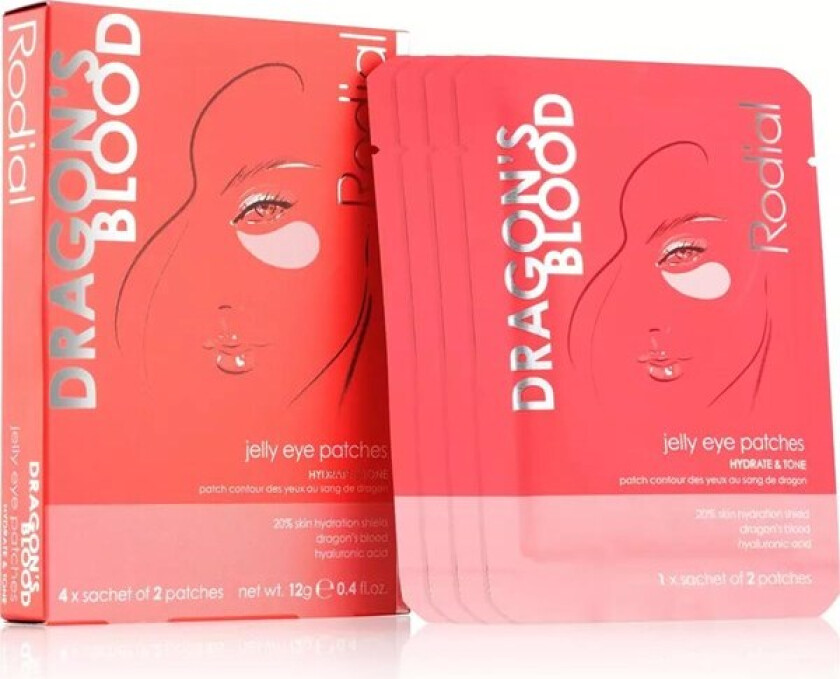 Dragon's Blood Jelly Eye Patches (4 pcs)