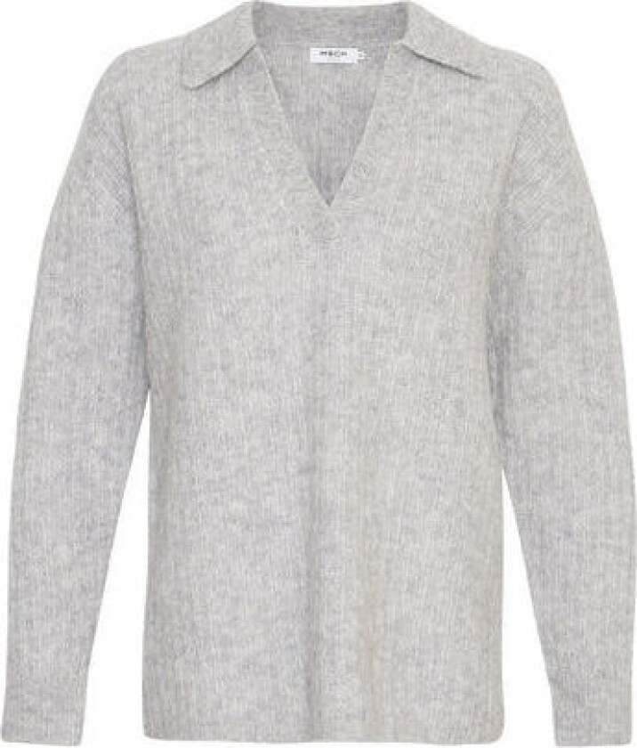 Elisia Nenaya Pullover - Light Grey Melange S/M