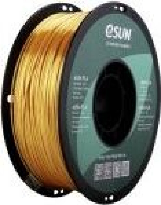 ePLA-Silk Gold Filament PLA-plast 1,75 mm 1 kg Bladguld (glinsende) 1 kg