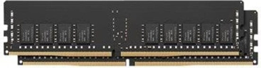 - DDR4 - 32 GB: 2 x 16 GB - DIMM 288-pin - registered