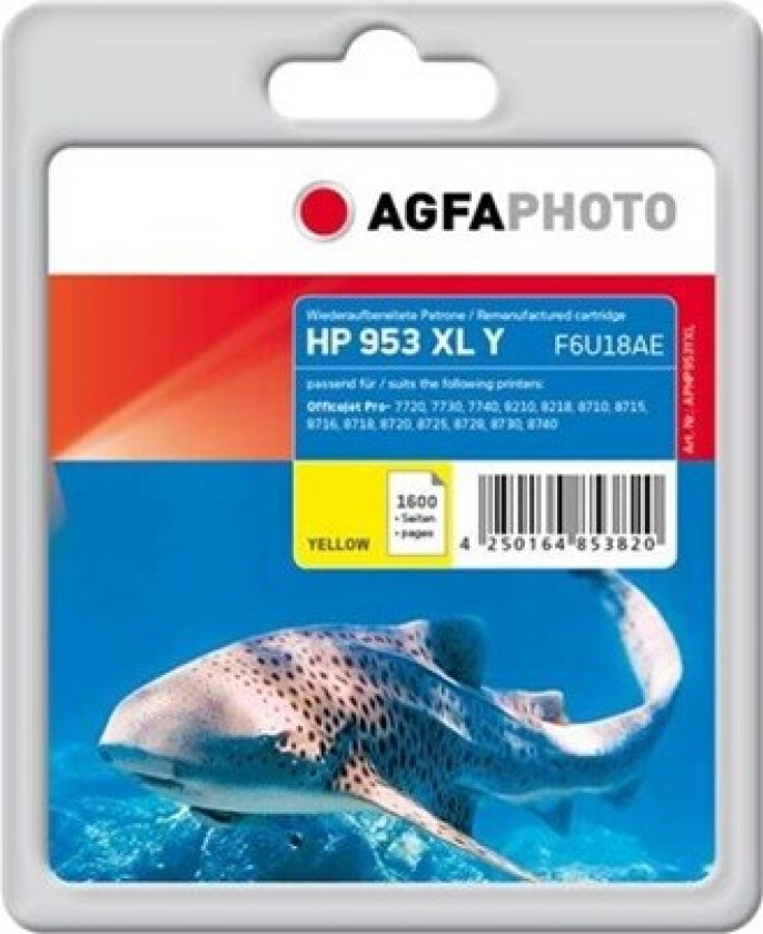 Photo - yellow - compatible - remanufactured - ink cartridge - Blekkpatron Yellow
