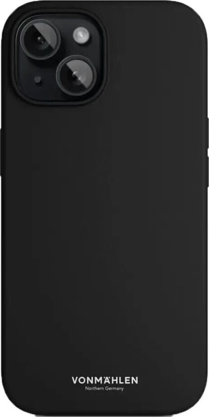 iPhone 15 Plus Eco Silikon Deksel - MagSafe Kompatibel - Svart