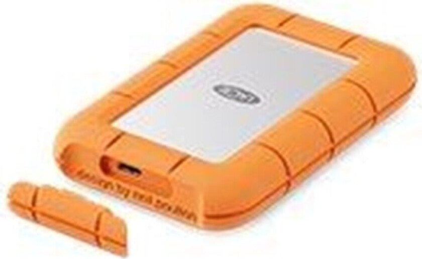 Lacie Mini Rugged Ssd 2tb Grå, Oransje