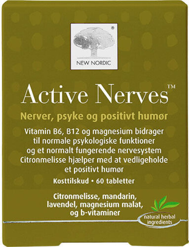 Active Nerves - 60 Tabletter