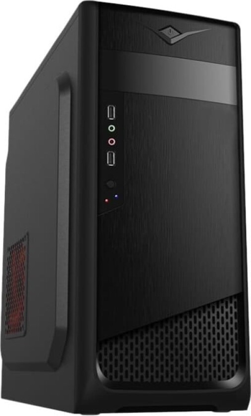 Bilde av Akyga AK995BK - Tower - ATX - ingen strømforsyning - svart - USB/lyd