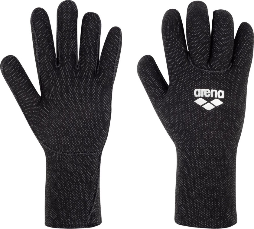 Arena Ice Swimming gloves, hansker til isbading BLACK