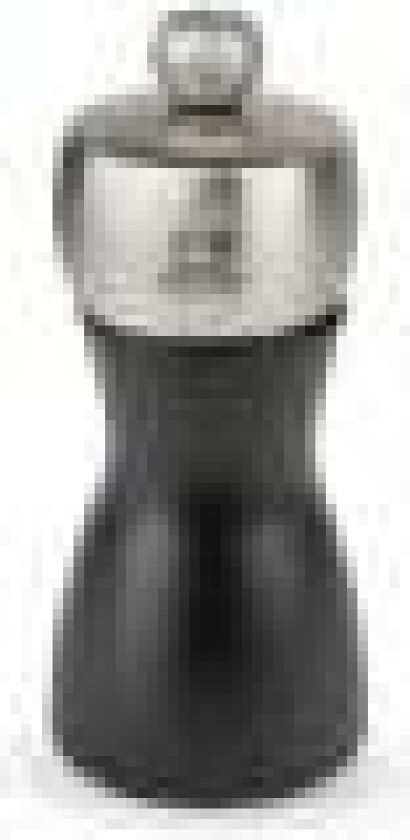 Fidji, Saltkvern, Tre, Rustfritt stål, Sort, Rustfritt stål, 120 mm