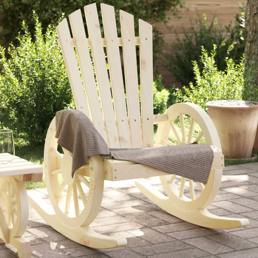 Bilde av Adirondack gyngestoler 2 stk heltre gran