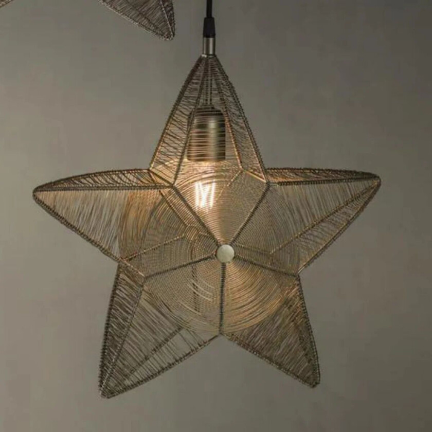 Rigel adventsstjerne 50 cm - Champagne