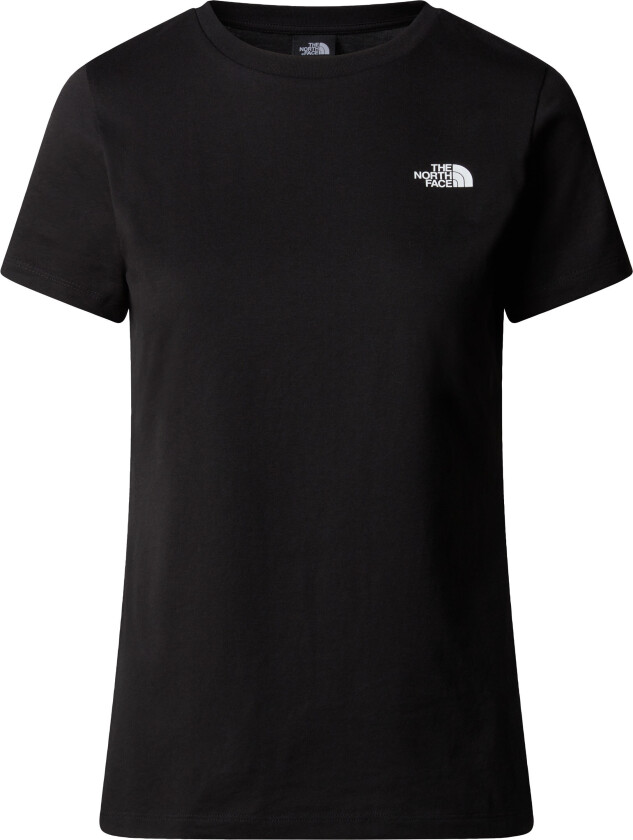 Women's Simple Dome T-Shirt Tnf Black M, Tnf Black