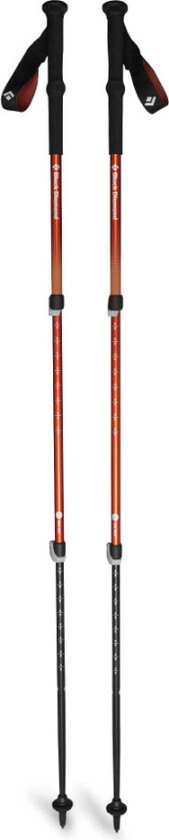 Trail Back Trekking Poles Burnt Sienna One Size, Burnt Sienna