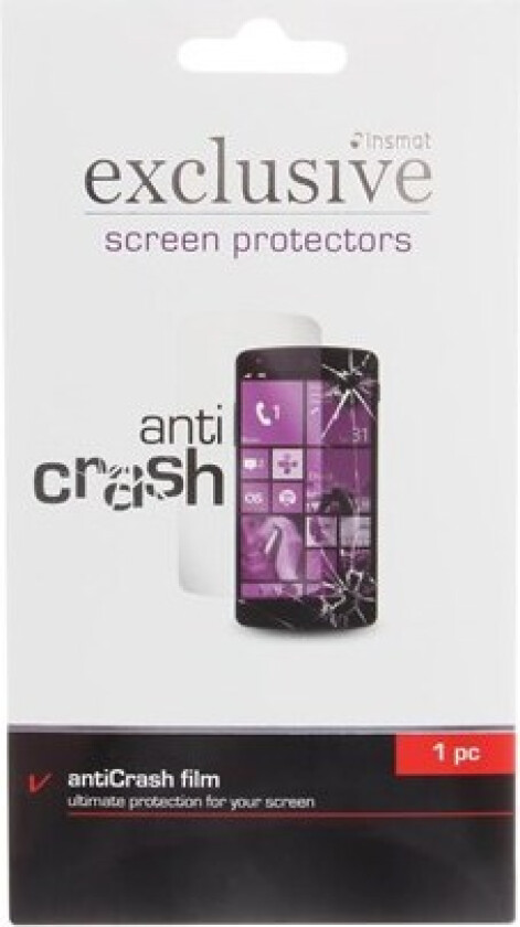 Exclusive AntiCrash - screen protector for mobile phone