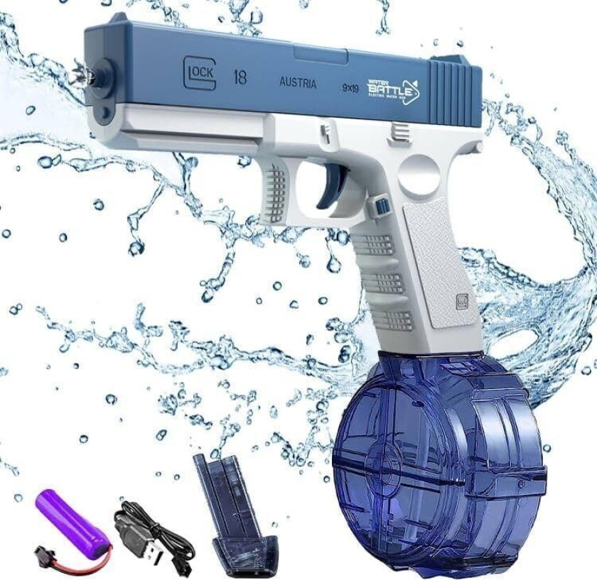 Batteridrevet vannpistol sommerlek