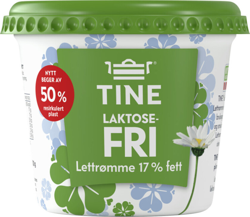 Tine Laktosefri Lettrømme 300g