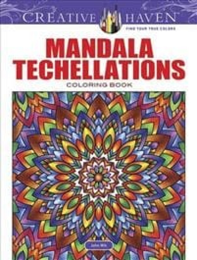 Creative Haven Mandala Techellations Coloring Book av John Wik