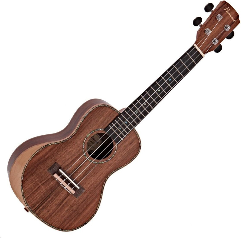 Sonata Armrest Concert Ukulele AA Solid Koa