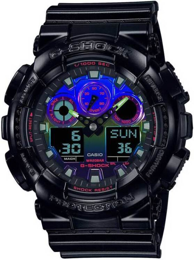 G-Shock Virtual Rainbow Series Klokke GA-100RGB-1AER