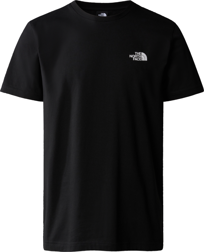 Men's Simple Dome T-Shirt S, TNF Black