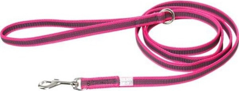 C&G - Super-grip leash.rosa/grey.14mm/1.8m.with handle.max 30kg