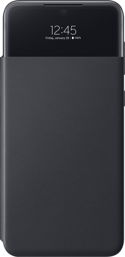 S-view Wallet Cover Galaxy A33 5g Svart